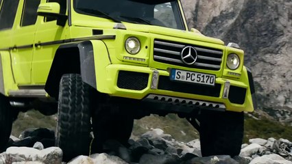 Mercedes-Benz TV- Expecting the new show car G 500 4x4².