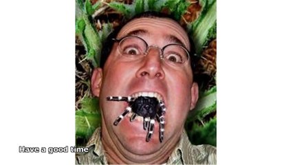 man eating spider
