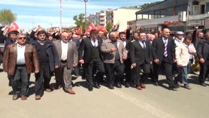 Rize' de Hdp Seçim Bürosu Önünde Arbede