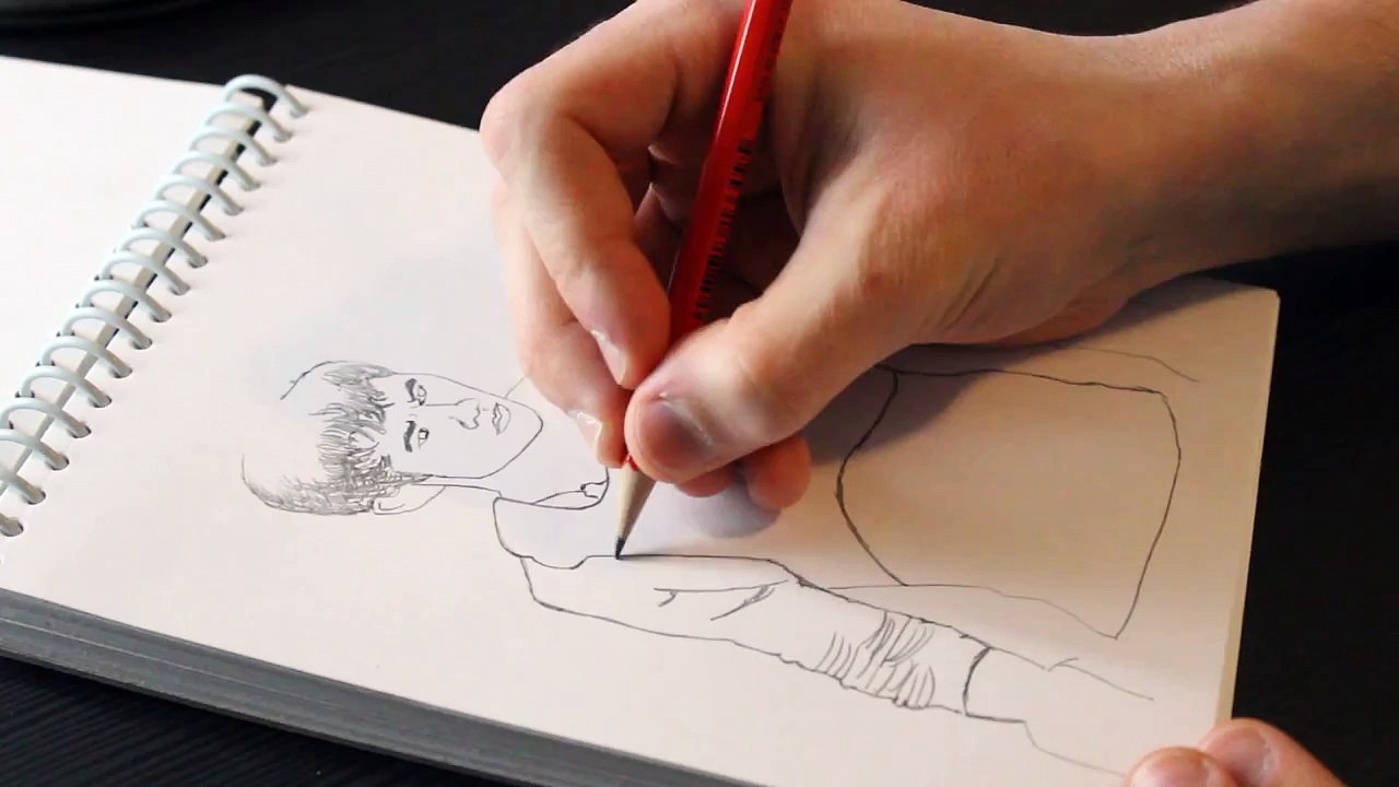 SPEED DRAWING | Thomas - The Maze Runner
