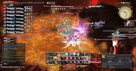 FF14 Titan Hard Mode Full Warrior Group