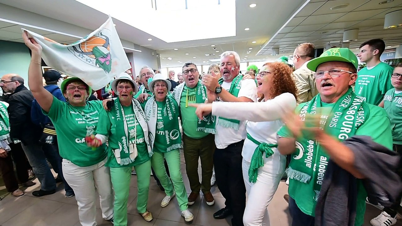 Basket : les supporters de Le Portel font la fête à Paris