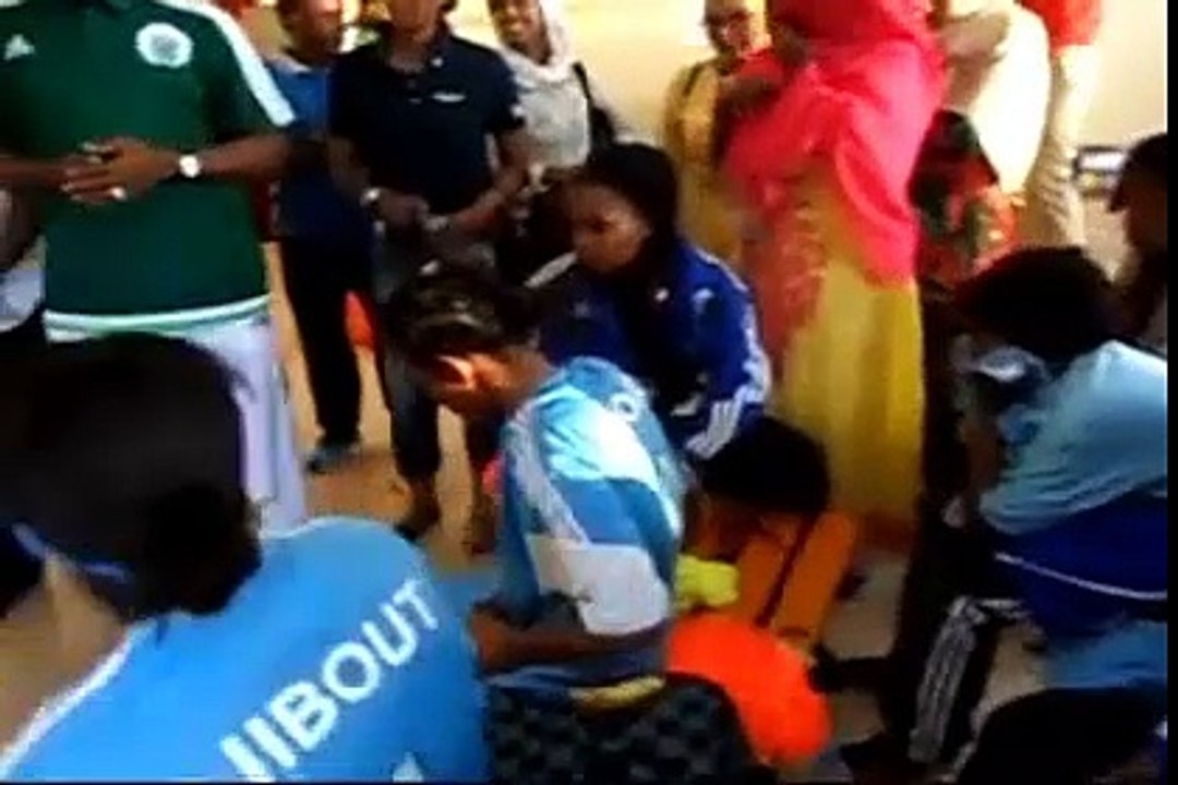 BADOUL s'est rendu dans les vestiaires des filles après le match