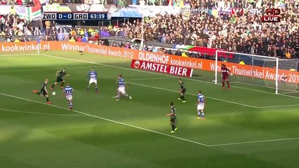 Albert Rusnak 0:1 | PEC Zwolle - FC Groningen 03.05.2015 HD