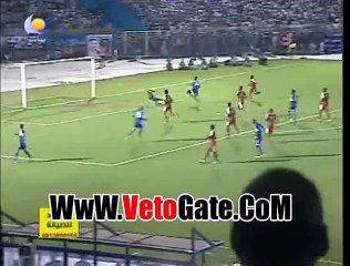 لاعب الهلال يهدر هدف امام سانغا بولوندى بشكل غريب