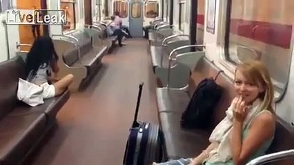 Safety in Russian Subway... No Problem