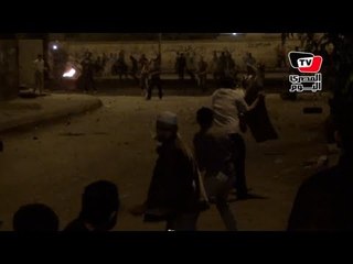 كوبري «أكتوبر» يتحول لمنصة  «مولوتوف»