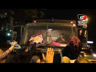 «أبناء مبارك» يقطعون الكورنيش أمام مدرعات الداخلية