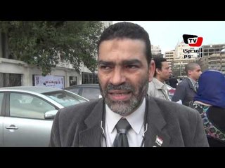 احتجاجات على هامش احتفال مرسي بـ«يوم المهندس»