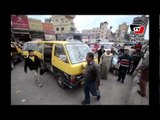 سائقو الميكروباص يقطعون الطريق احتجاجا على «السولار»