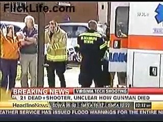 Virginia Tech School Shooting Caught on Camera