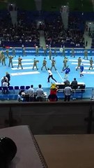 Fanfare de la police polonaise qui joue le gendarme à Saint Tropez lors de Szczecin UMBB.