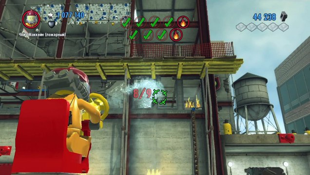 LEGO City Undercover (Wii U) прохождение часть 22 - Краткий Курс Юного Пожарного