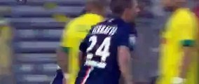 Nantes vs PSG Cavani and Van der Wiel Goal 03.05.2015