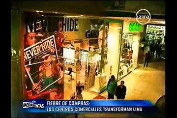 Los Centros Comerciales de LIMA (PERÚ)