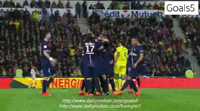 Blaise Matuidi Goal Nantes 0 - 2 PSG Ligue 1 3-5-2015
