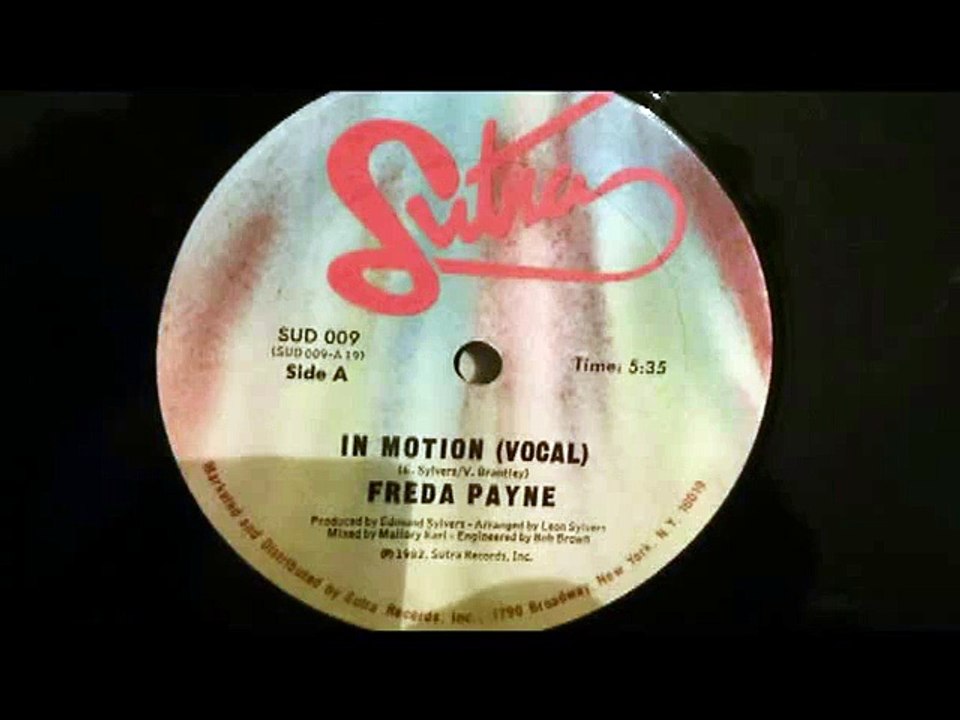 Funk Collection : In Motion - Freda Payne - 1982