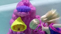 Barbie and Mike The Super Merman ✯ Barbie I Can Be Scuba Diver with Ariel Mermaid Doll DisneyCarToys