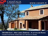 Casali vendita - casale in vendita in Sabina fra Lazio e Umbria a un ora da Roma