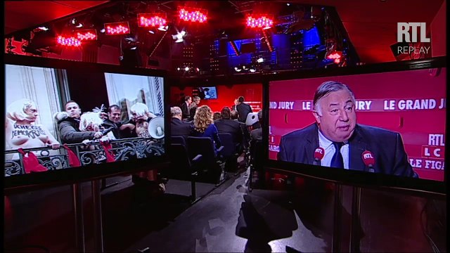 Gérard Larcher, invité du Grand Jury RTL-LCi-Le Figaro - Partie 1