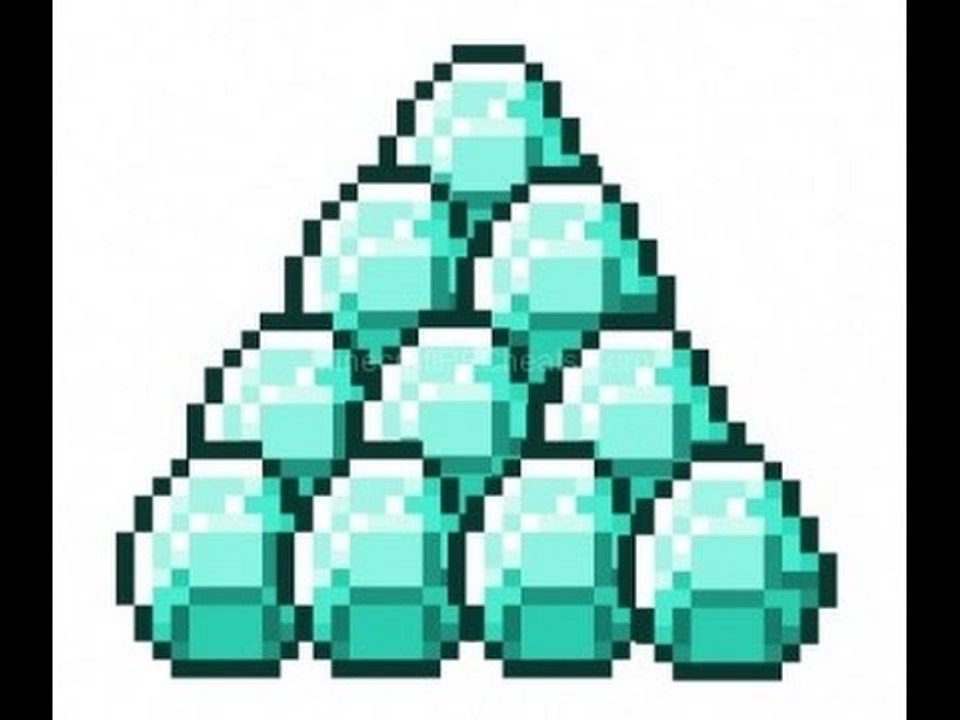 Comment trouver au moins 10 diamans dans le ditacticiel de Minecraft ?