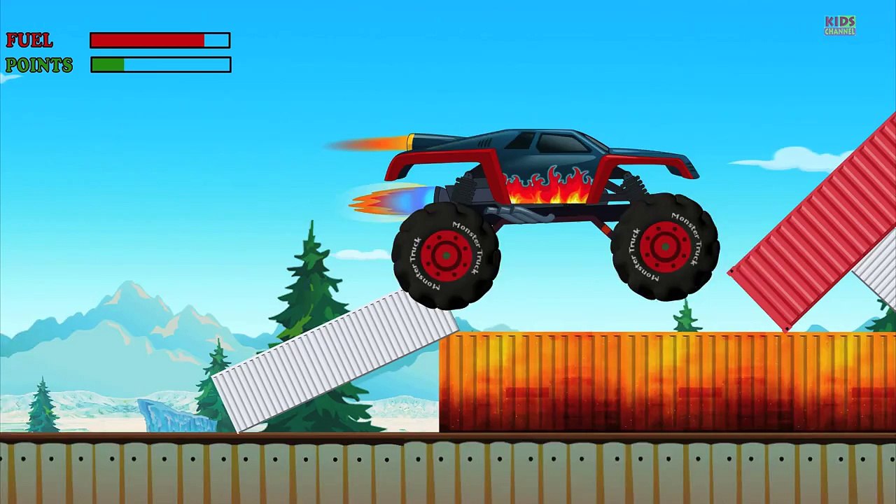 Monster Truck stunt