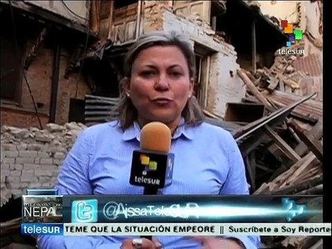 Los nepalíes se abocan a localizar muertos que provocó el sismo