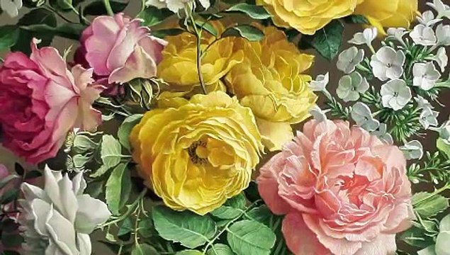 flowers oil paintings