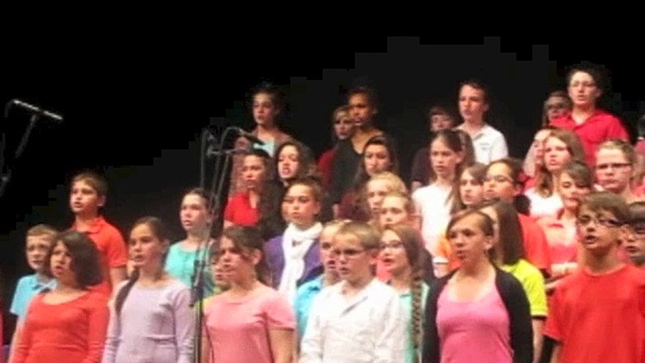 Ecole en choeur, académie de Bordeaux. Choeur itinérant d'Ambarès et Lagrave (33)