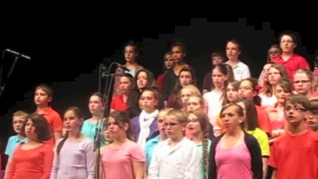 Ecole en choeur, académie de Bordeaux. Choeur itinérant d'Ambarès et Lagrave (33)