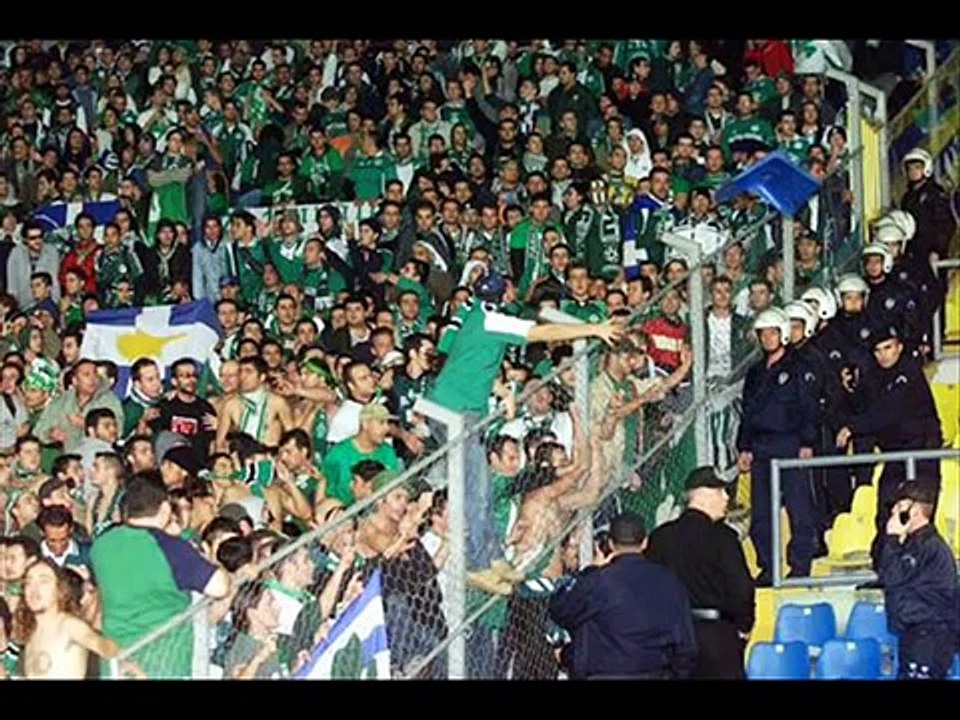 PANATHINAIKOS hooligans in Turkey
