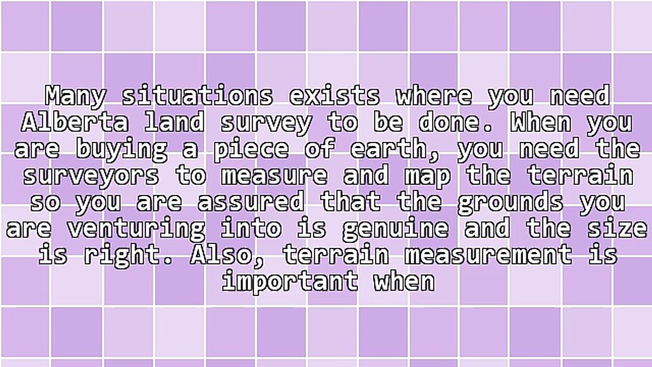 How To Get Good Alberta Land Survey Services