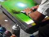 Spray Paint Artist -  Waterfall