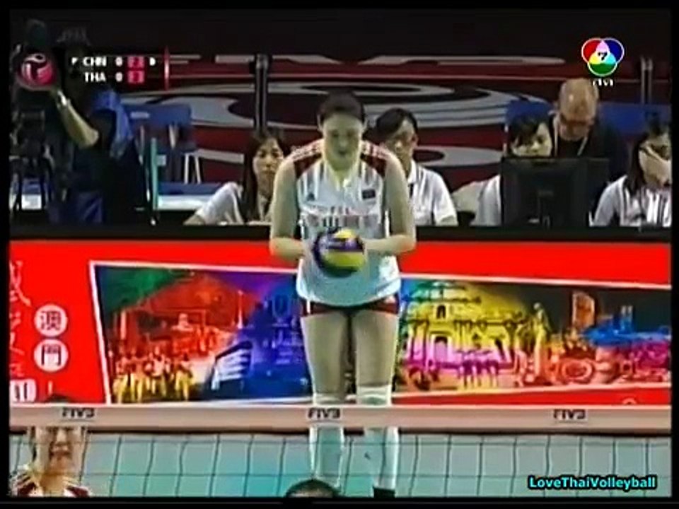 2011 FIVB World Grand Prix - THAILAND vs CHINA (Set 1)