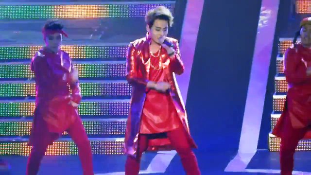 [150411] M.I.C. Steelo ft. M.I.C. Jianci - Super Daddy + LadyBro @Yinyuetai V Chart (FanCam2)