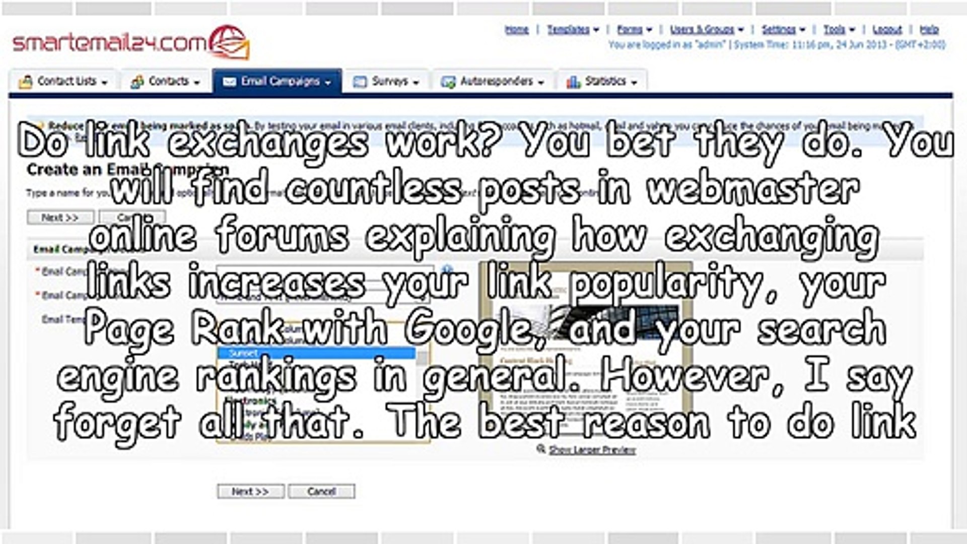 ⁣How to get free traffic using link exchanges