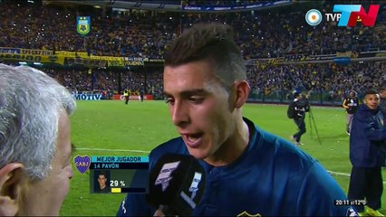 Pavón: "Estaba en el banco y le dije a Sara que iba a hacer un gol"