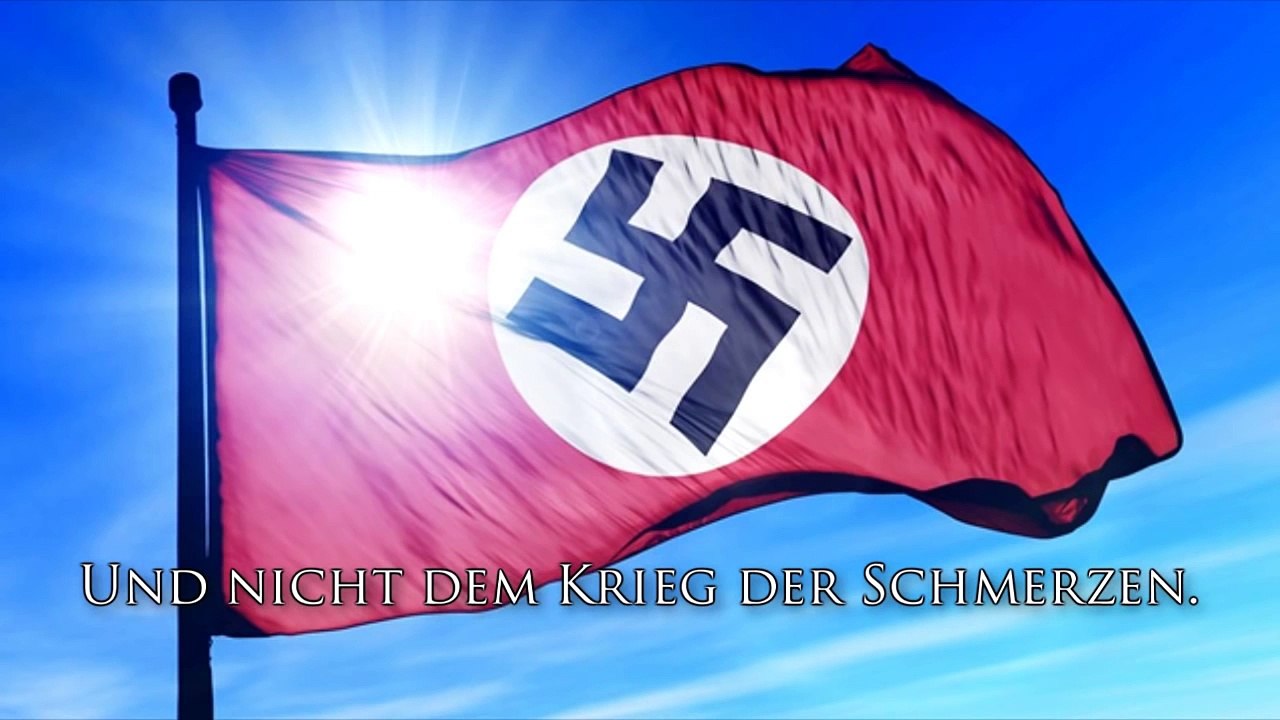 German WWII Patriotic Song - _Flieg Deutsche Fahne, Flieg!_