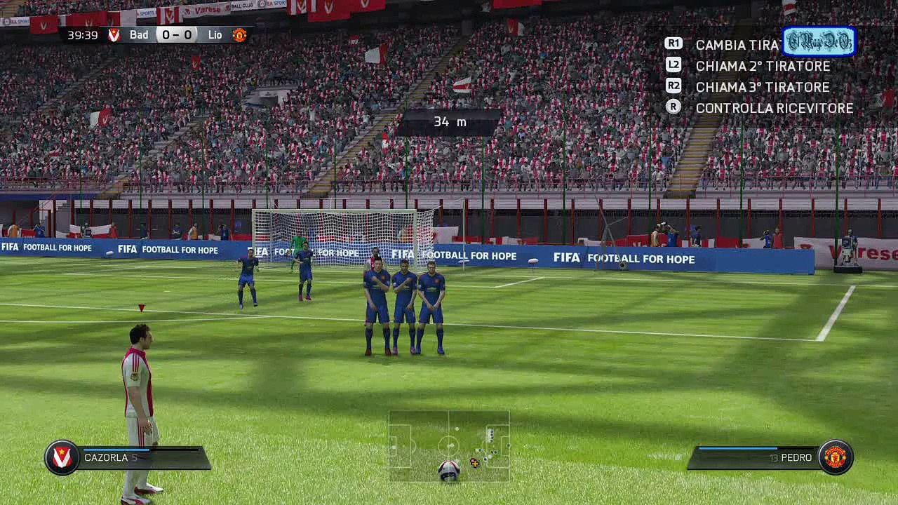 Cazorla free kick goal