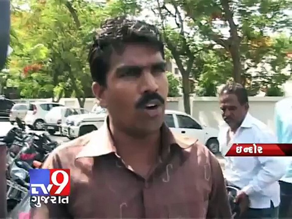 Tv9 Gujarat - Live murder captured in CCTV camera, Indore