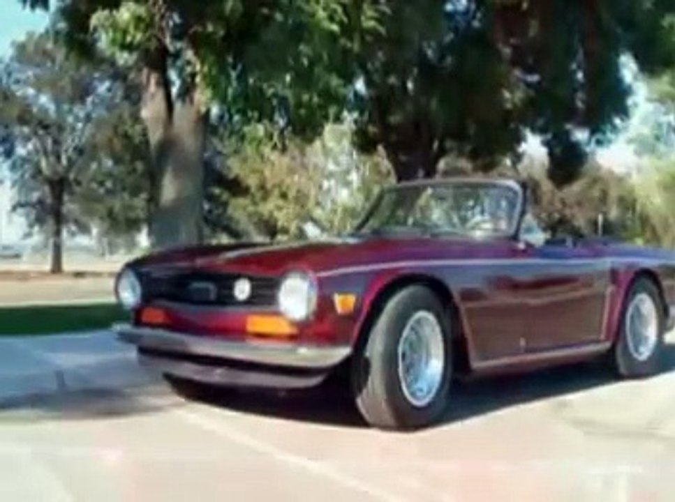 Triumph TR6 "supercharged"