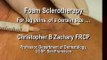 Foam sclerotherapy to remove leg veins. www.drzachary.net