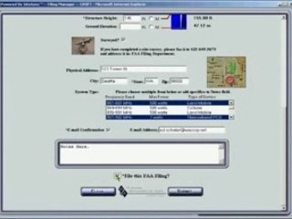 FAA & FCC Filing Requirements