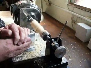 Torno para fabricar señuelos