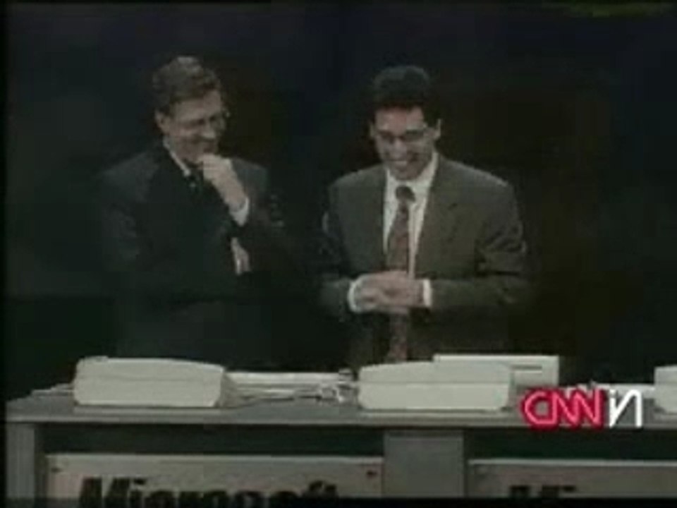 Bill Gates - Win 98 crash on live TV