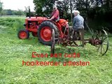 Gras maaien met oude tactoren