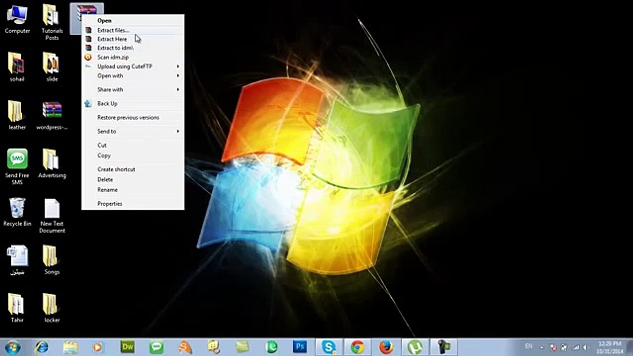IDM Register For Life Time Freely In Urdu Video Tutorial