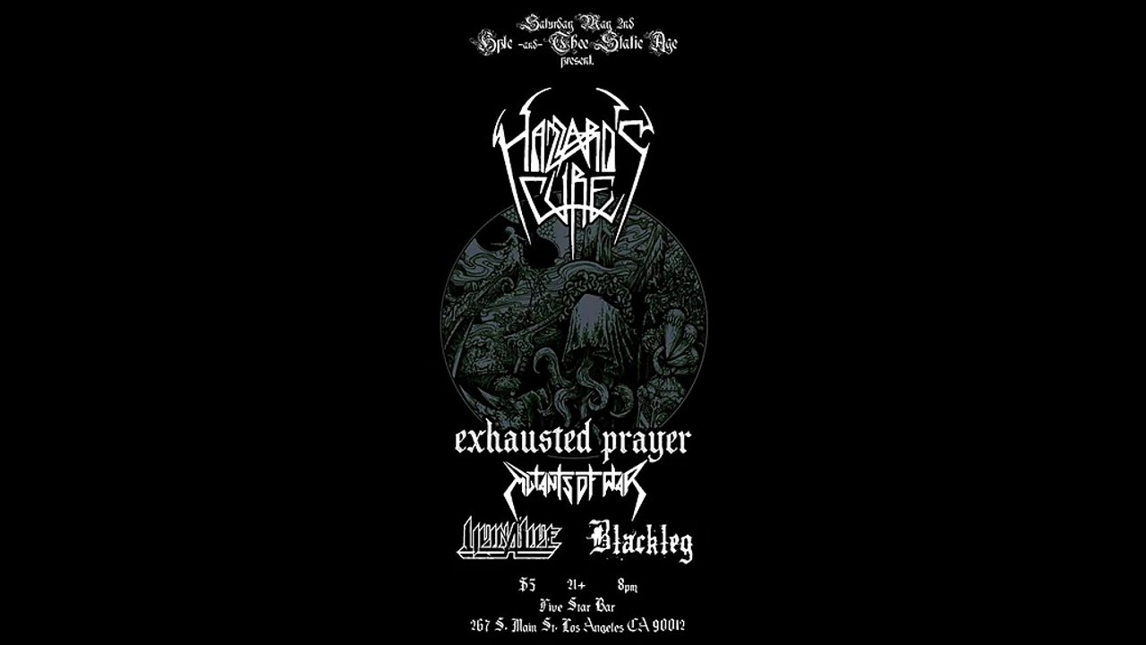 EXHAUSTED PRAYER live at 5 Star Bar 05/02/2015