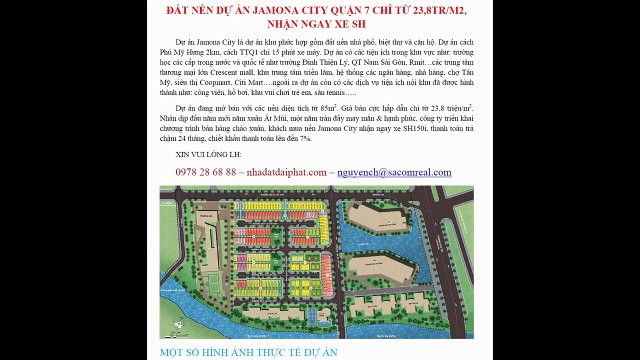 ĐẤT NỀN JAMONA CITY QUẬN 7 - 0978 28 68 88