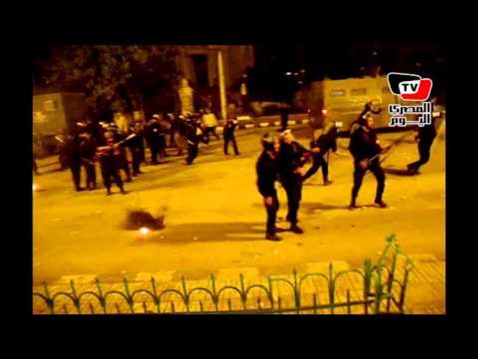 تجدد الاشتباكات العنيفة أمام «أمن الدقهلية»